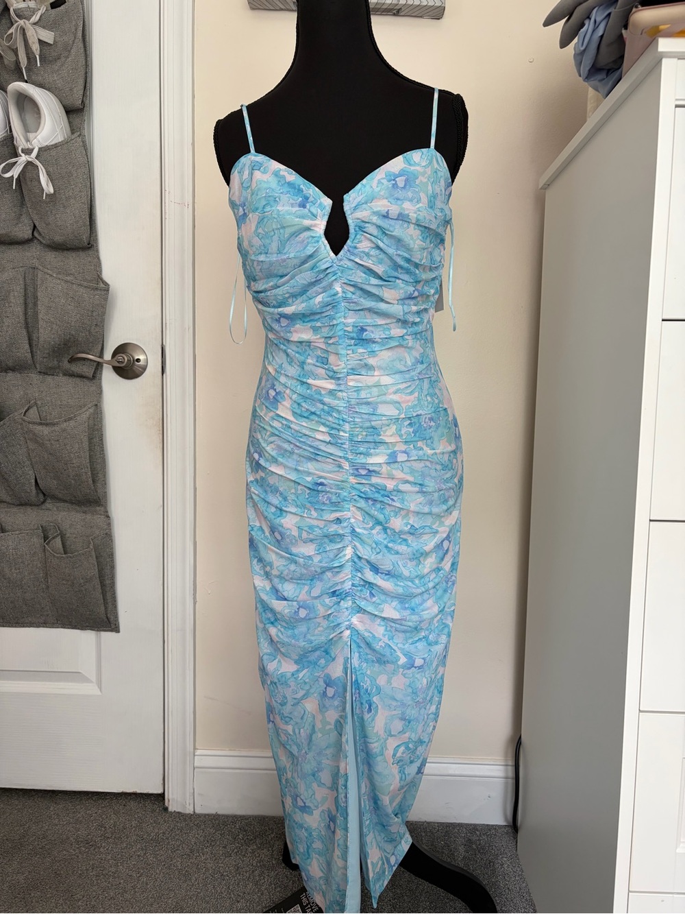 ASTR the label- New with Tags
Pale Blue Mesh Slip with Delicate Straps